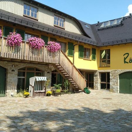 Pension Raupennest Mit Blockhaussauna Budyšín Exteriér fotografie